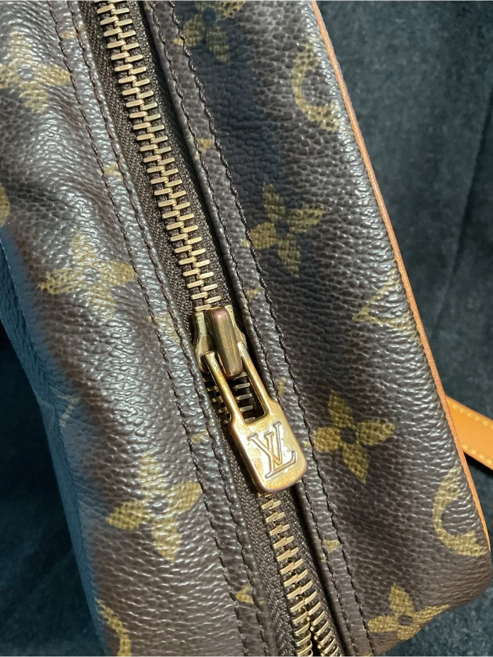 ✅LV BUNDLE DEAL AUTHENTIC GM size TROCADERO 30 Monogram LOUIS VUITTON+ longWALLE - Picture 13 of 14